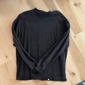 Black Long Sleeve Men's Shirt